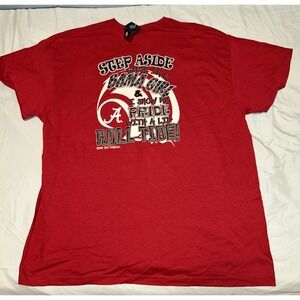 Vintage Bama Girl Alabama Crimson Tide NCAA College Team Red T-shirt L (b1)